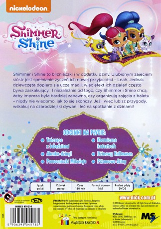 Shimmer I Shine. Piżamowe Dżiny! [DVD]