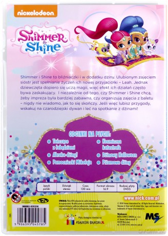 Shimmer I Shine. Piżamowe Dżiny! [DVD]
