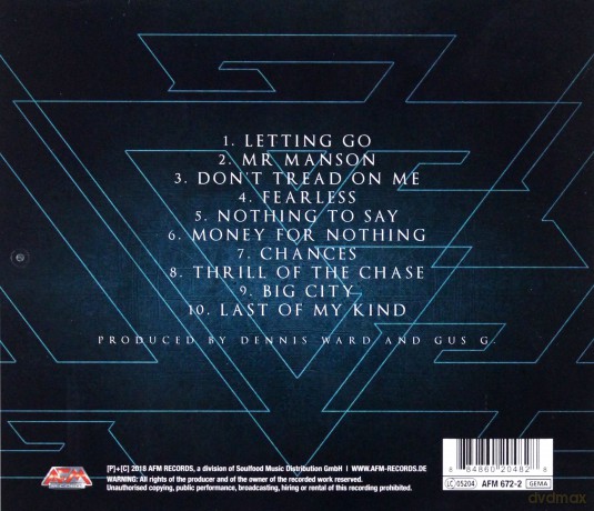 Gus G.: Fearless [CD]