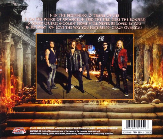Bonfire: Temple Of Lies [CD]