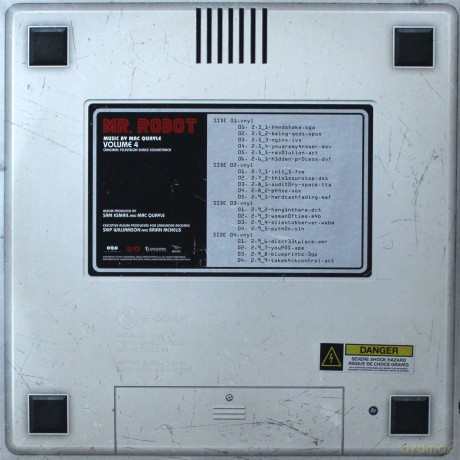 Mr. Robot vol. 4 soundtrack (Mac Quayle) [2xWinyl]