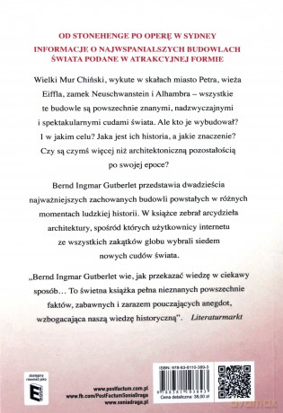 20 najwspanialszych budowli świata - Gutberlet Bernd Ingmar [KSIĄŻKA]