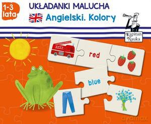 Kapitan Nauka. Układanki malucha. Angielski. Kolory. 1-3 lata [KSIĄŻKA]