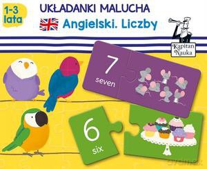 Kapitan Nauka. Układanki malucha. Angielski. Liczby. 1-3 lata [KSIĄŻKA]