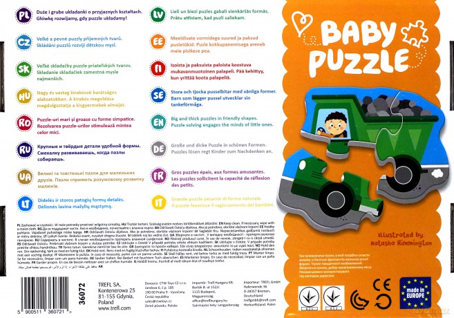 Baby Classic - Pojazdy na budowie