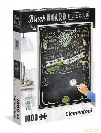 CLEMENTONI 1000 el. Black Board Cheers [PUZZLE]