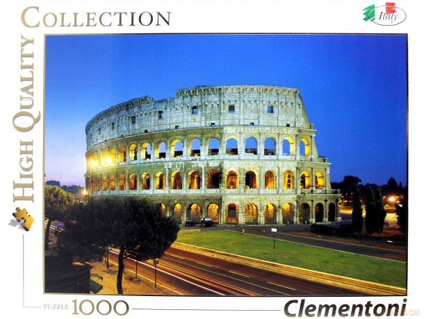 CLEMENTONI 1000 el. High Quality Rzym - Koloseum [PUZZLE]