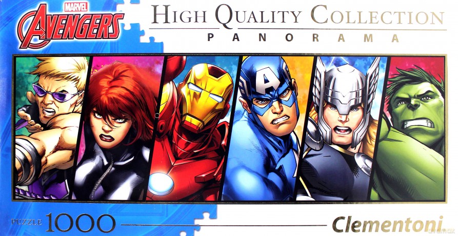 CLEMENTONI 1000 el. Panorama High Quality Avengers [PUZZLE]