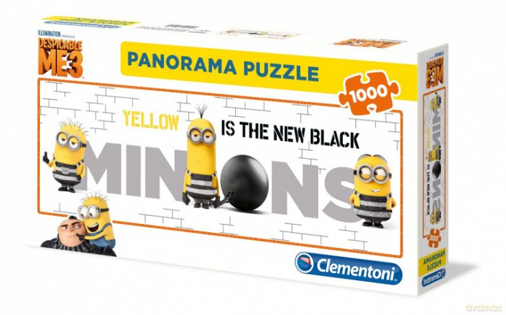 CLEMENTONI 1000 el. Panorama High Quality Minionki [PUZZLE]