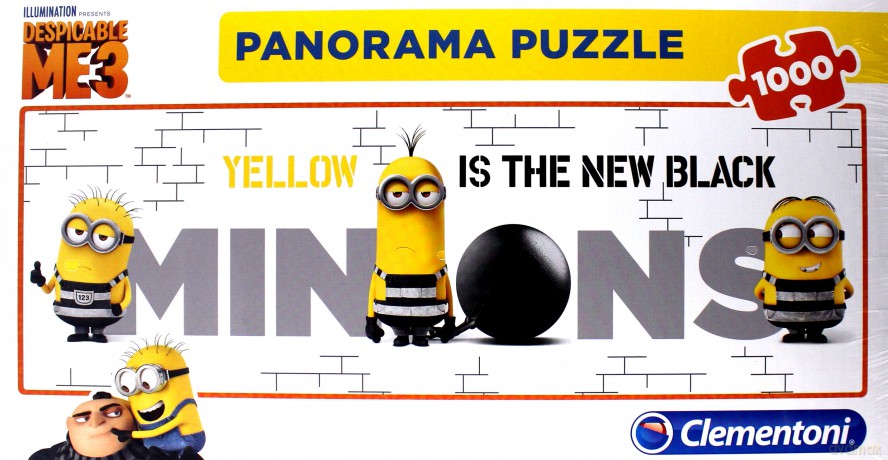 CLEMENTONI 1000 el. Panorama High Quality Minionki [PUZZLE]