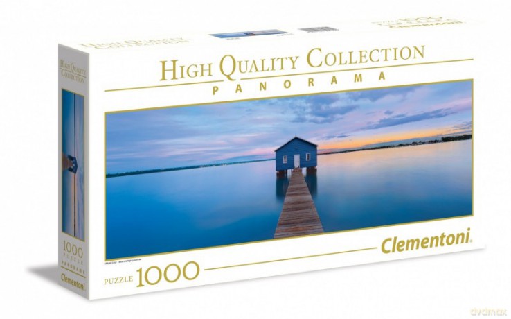 CLEMENTONI 1000 el. Panorama High Quality Niebieski spokój [PUZZLE]
