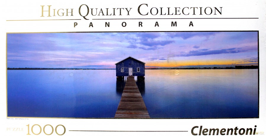 CLEMENTONI 1000 el. Panorama High Quality Niebieski spokój [PUZZLE]
