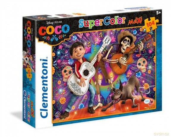 CLEMENTONI 104 el. MAXI Super Kolor Coco [PUZZLE]