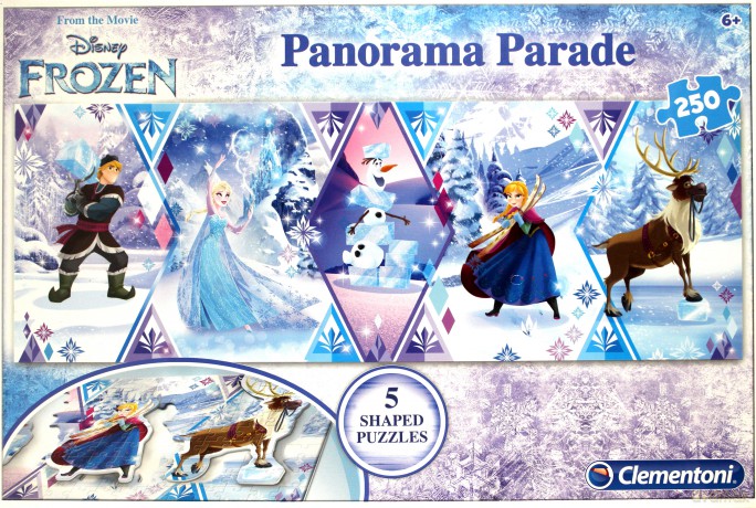 CLEMENTONI 250 el. Panorama Parade Linia Specjalna Kraina Lodu [PUZZLE]