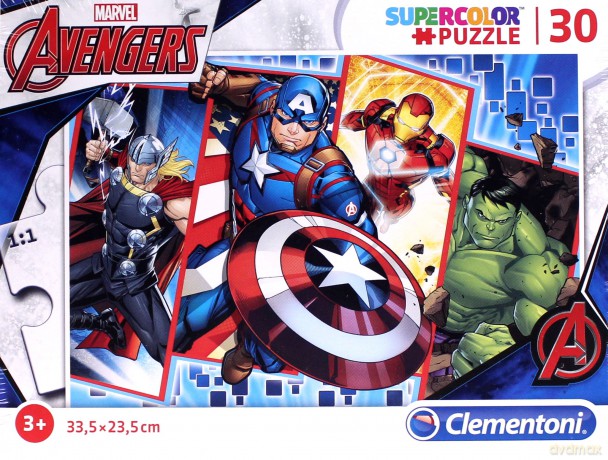 CLEMENTONI 30 el. Linia Specjalna Avengers [PUZZLE]