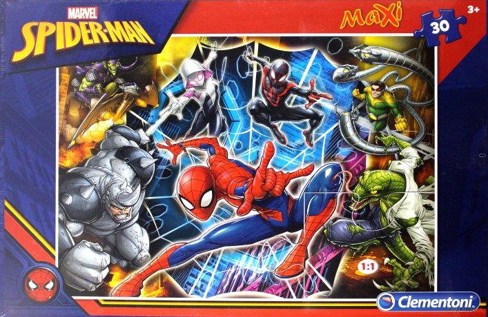 CLEMENTONI 30 el. MAXI Special Line Spider-Man [PUZZLE]