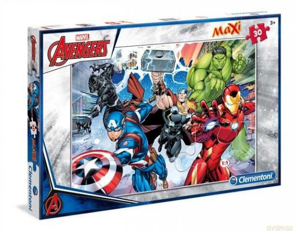 CLEMENTONI 30 el. MAXI Special Line The Avengers [PUZZLE]