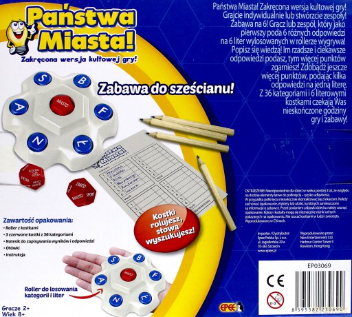 Państwa miasta - wersja kostkowa [GRA]