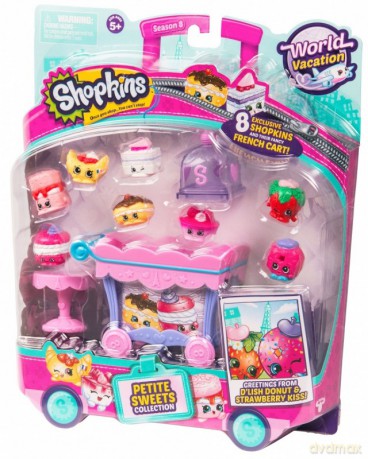 SHOPKINS S8 Wakacje - Zestaw Paryż [FIGURKA]