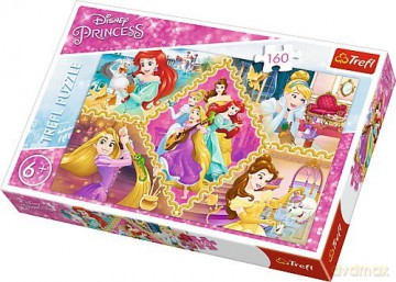 TREFL 160 el. Przygody Księżniczek [PUZZLE]