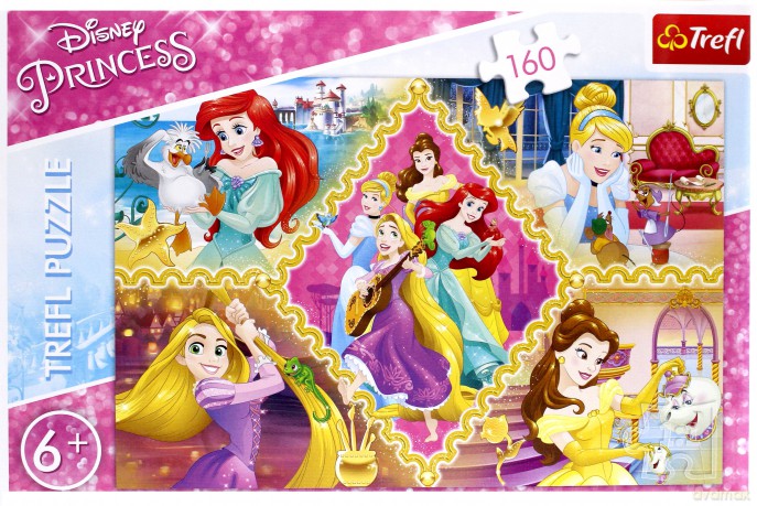 TREFL 160 el. Przygody Księżniczek [PUZZLE]