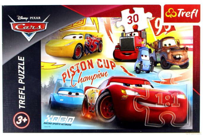 TREFL 30 el. Cars 3 - Zwycięska drużyna [PUZZLE]