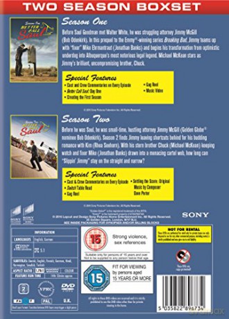 Better Call Saul Season 1-2 [2DVD]