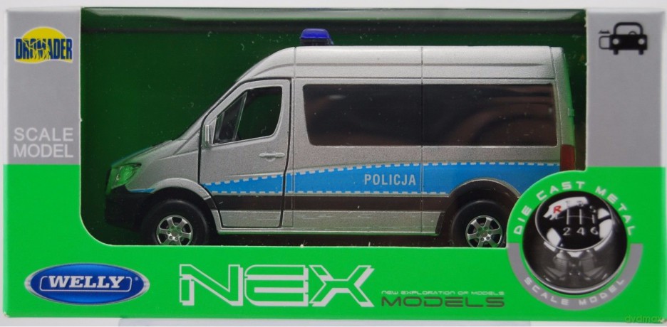 WELLY Mercedes-Benz Sprinter Panel Van Poland Police