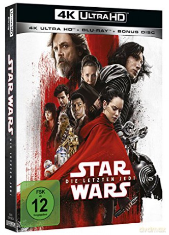 Star Wars: Episode VIII - The Last Jedi (Gwiezdne Wojny: Ostatni Jedi) [Blu-Ray 4K]+[Blu-Ray]