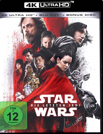 Star Wars: Episode VIII - The Last Jedi (Gwiezdne Wojny: Ostatni Jedi) [Blu-Ray 4K]+[Blu-Ray]