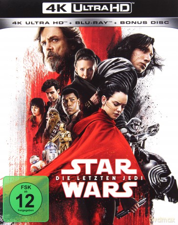 Star Wars: Episode VIII - The Last Jedi (Gwiezdne Wojny: Ostatni Jedi) [Blu-Ray 4K]+[Blu-Ray]