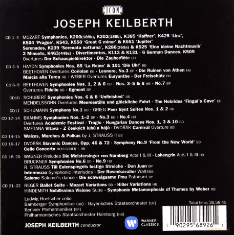 Joseph Keilberth: Keilberth: Icon (50th Anniversary Of Death July 20th) [22CD]