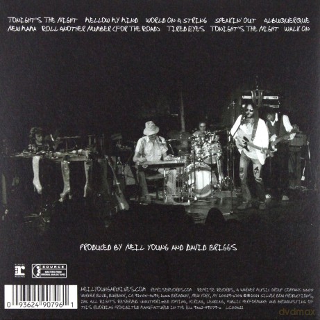 Neil Young: Roxy - Tonight's The Night Live [CD]