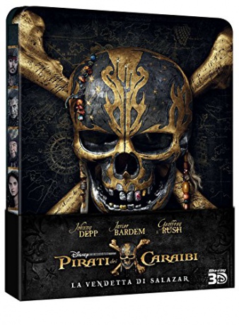 Pirates of the Caribbean: Dead Men Tell No Tales (Piraci z Karaibów: Zemsta Salazara)  (steelbook) [Blu-Ray 3D]+[Blu-Ray]
