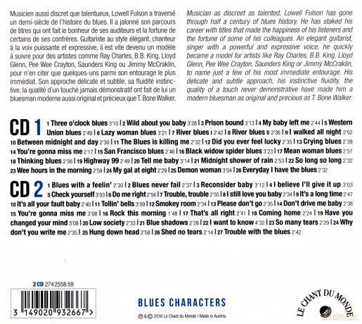 Lowell Fulson: Everyday I Have The Blues (digipack) [2CD]