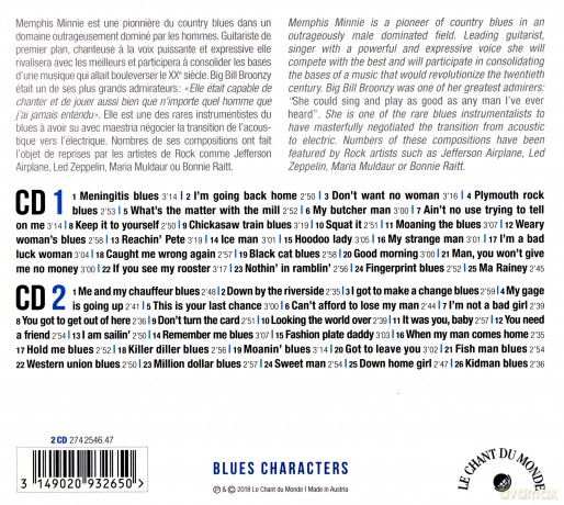 Memphis Minnie: Hoodoo Lady (digipack) [2CD]