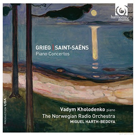 Grieg Saint-Saens: Piano Concertos Kholodenko NRO Harth-Bedoya [CD]