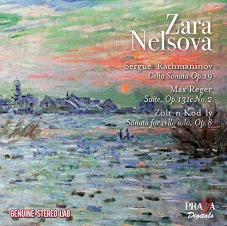 Rachmaninov Kodaly: Sonate Cello Reger Nelsova [CD]