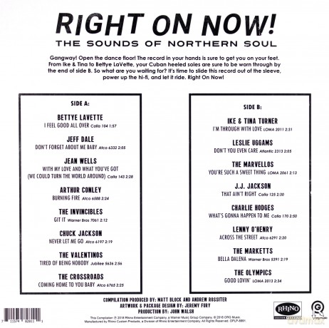 Right On Now! The Sound Of Northern Soul (RSD) [Winyl]