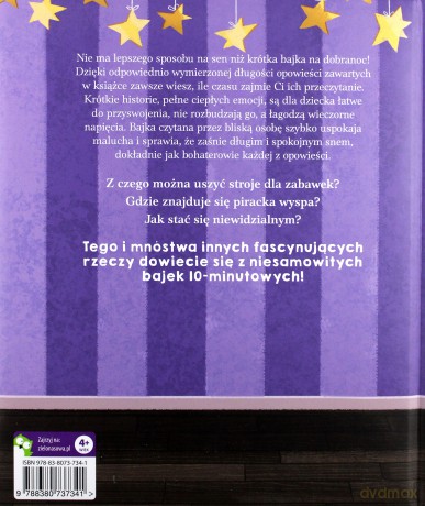 10 minutowe bajki o maluchach. Bajki na dobranoc - Barbara Supeł [KSIĄŻKA]