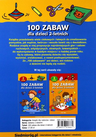 100 zabaw dla dzieci 2-letnich [KSIĄŻKA]