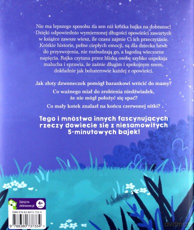 5 minutowe bajki o zwierzętach. Bajki na dobranoc - Barbara Supeł [KSIĄŻKA]