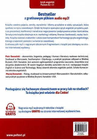 Active english at work wydanie z mp3. Kompendium fachowego języka angielskiego - Piotr Domański [KSIĄŻKA]