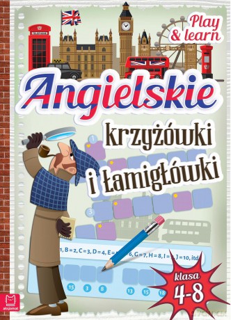 Angielskie krzyżówki i łamigłówki [KSIĄŻKA]