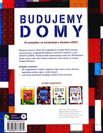 Budujemy domy. 40 pomysłów na konstrukcje z klocków Lego - Kevin Hall [KSIĄŻKA]