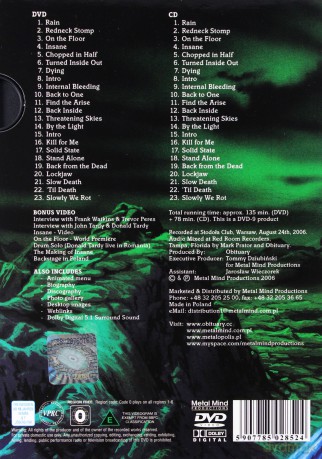 Obituary: Frozen Alive (digipack) [CD]+[DVD]