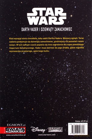 Darth vader i dziewiąty zamachowiec. Star Wars legendy (Gwiezdne Wojny) - Tim Siedell [KOMIKS]
