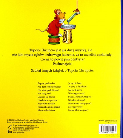 Dbam o zęby. Tupcio Chrupcio [KSIĄŻKA]