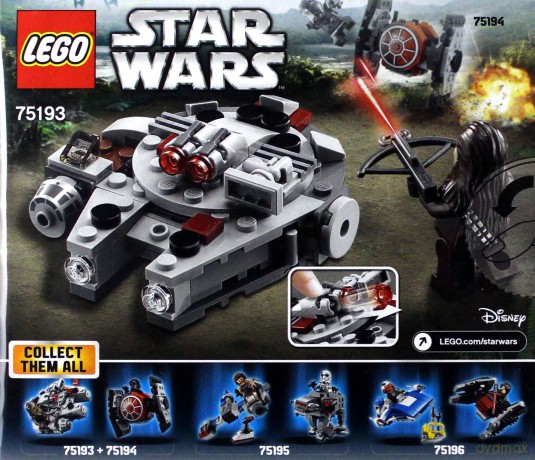 LEGO Star Wars Sokół millennium (Gwiezdne Wojny) (75193) [KLOCKI]