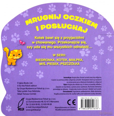 Kotek. Mrugnij oczkiem i posłuchaj [KSIĄŻKA]